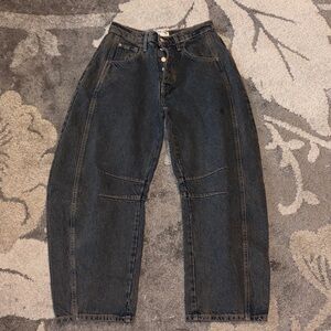 We The Free Women's Black Relaxed Jeans